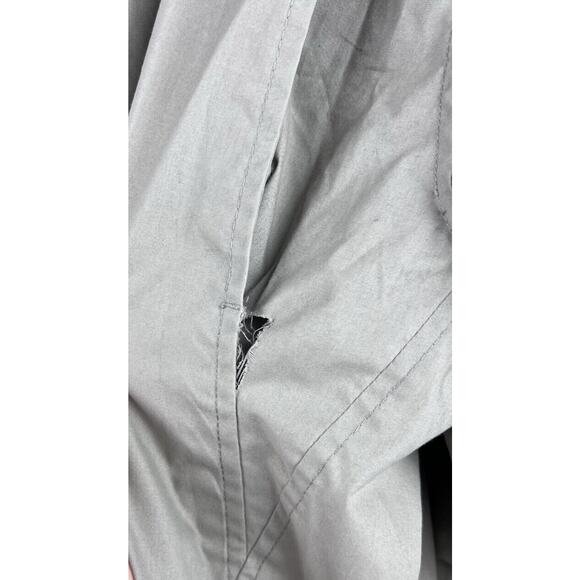 Members Only Men’s Mariner Jacket Windbreaker Full Zip Snap Size XL Long Beige - Picture 12 of 12